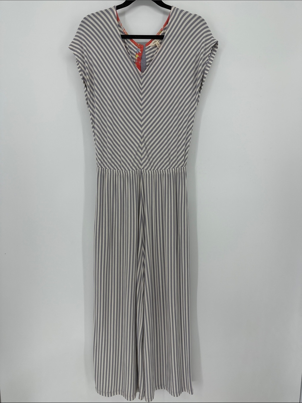 Matilda Jane Striped Wide Leg Jumpsuit Romper Boho Small